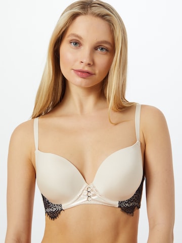 LingaDore Push-up Bra in Black: front