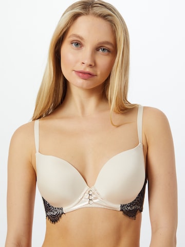 Push-up Soutien-gorge LingaDore en noir : devant