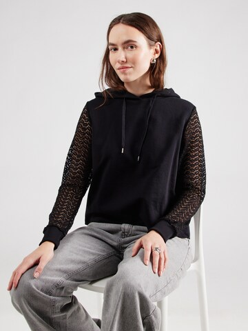 ABOUT YOU - Sudadera en negro: frente