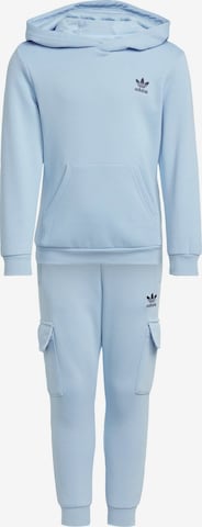 ADIDAS ORIGINALS Sweat suit in Blue: front