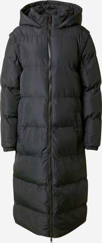 BRAVE SOUL Winter Coat in Black: front