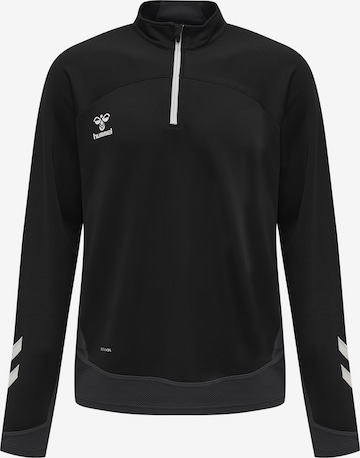 Hummel Athletic Sweatshirt in Black: front