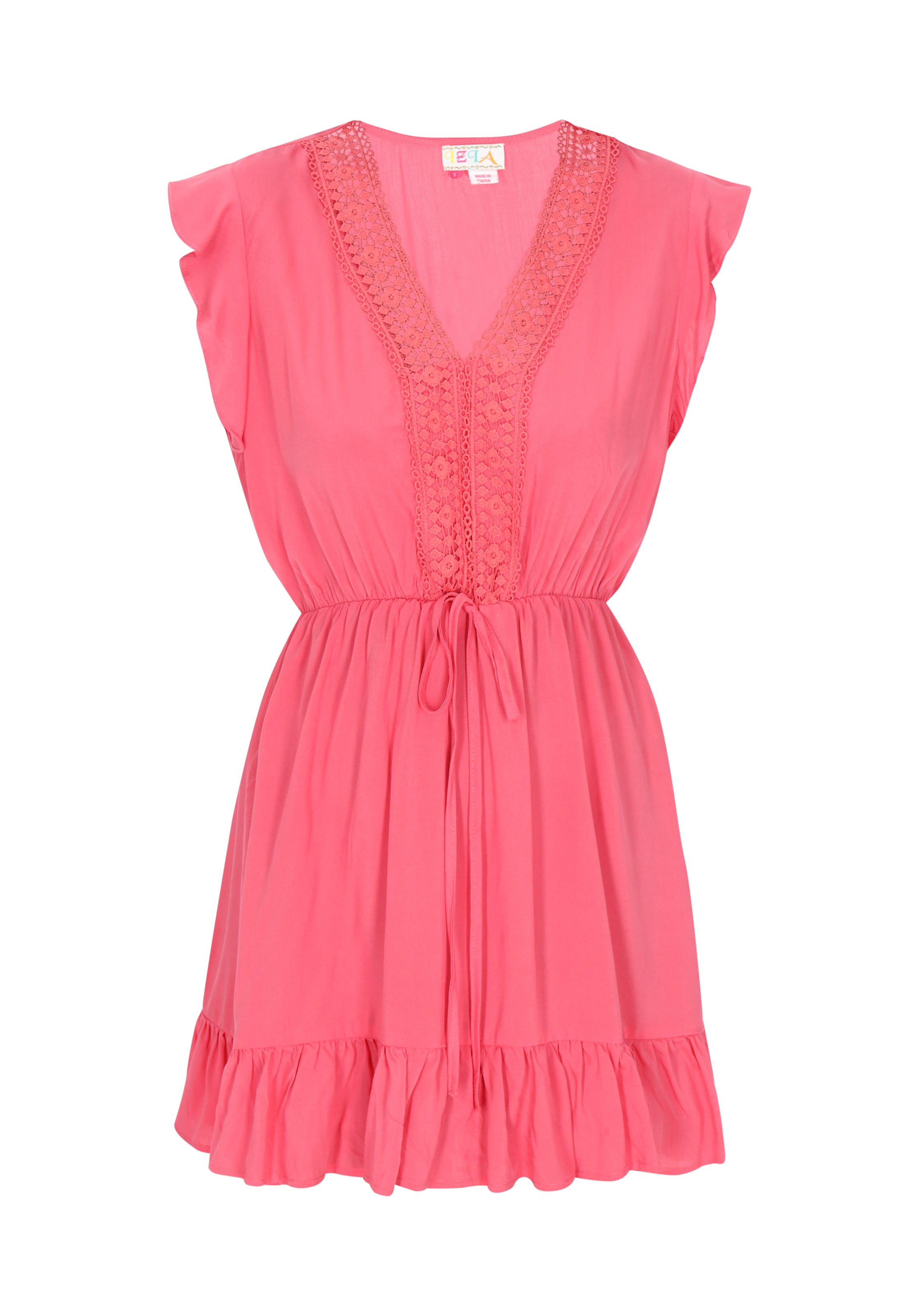 IZIA Suvekleit 'Boho', värv roosa: eest vaates