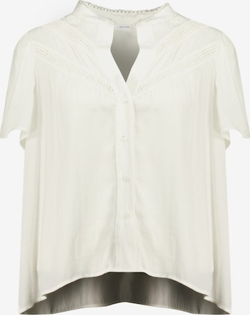 Deeluxe Blouse in Wit: voorkant