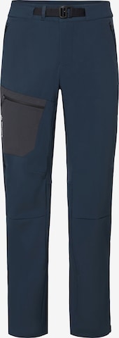VAUDE Outdoor trousers 'Badile III' in Blue: front