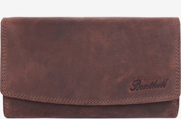 Benthill Wallet in Brown: front