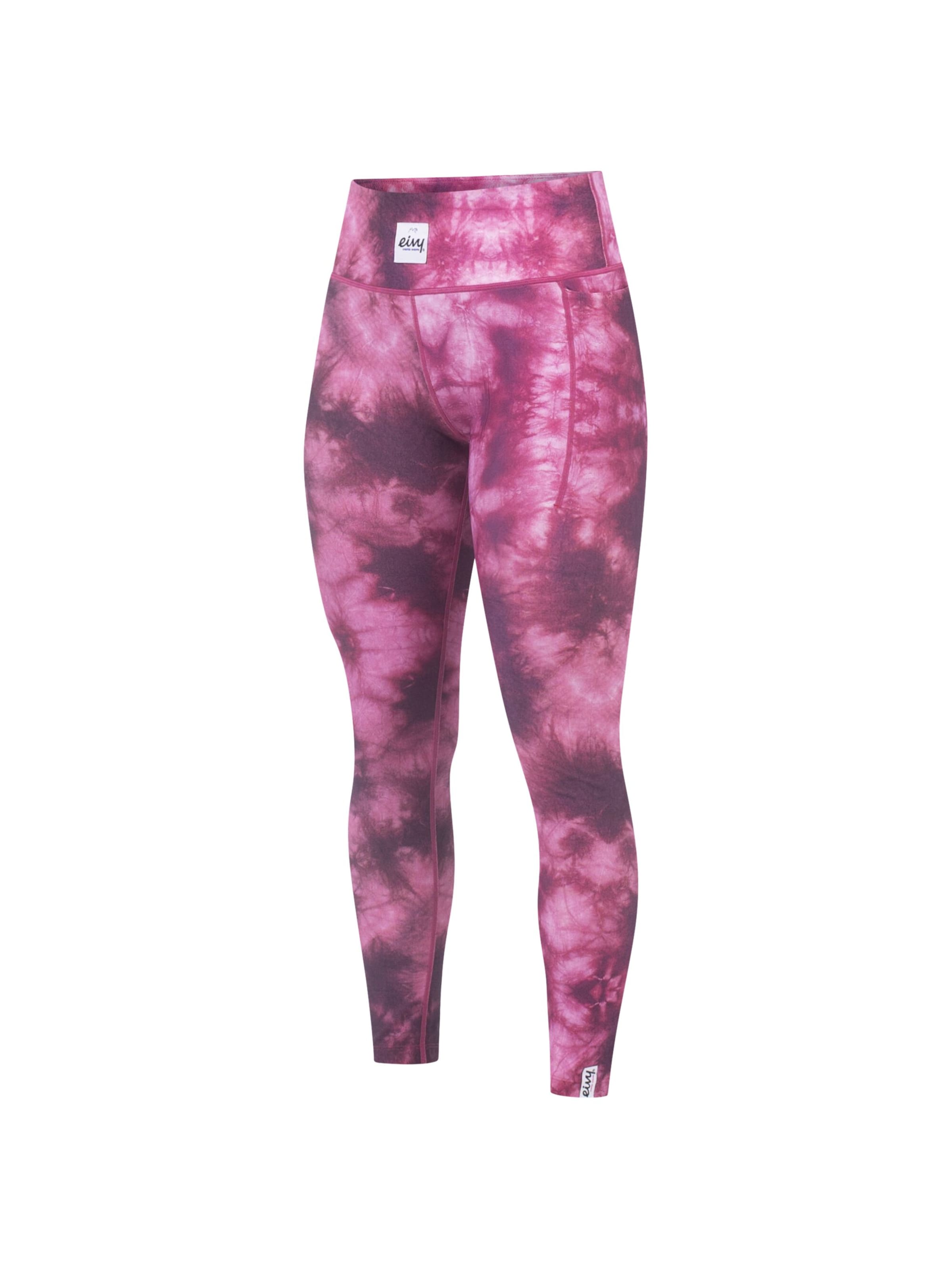 Skinny Pantalon de sport Eivy en rose : devant