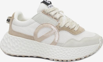 NO NAME - Sapatilhas baixas 'NO NAME CARTER JOGGER dove nude scarpe sneakers donna lacci' em bege: frente