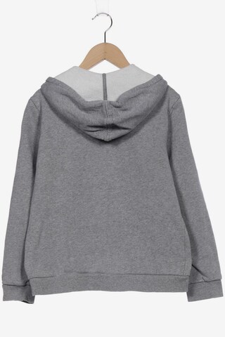 hessnatur Sweatshirt & Zip-Up Hoodie in S in Grey