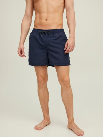 Shorts de bain JACK & JONES en bleu : devant