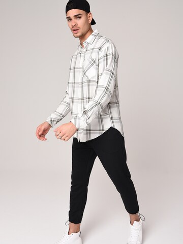 Regular fit Camicia di Antioch in grigio