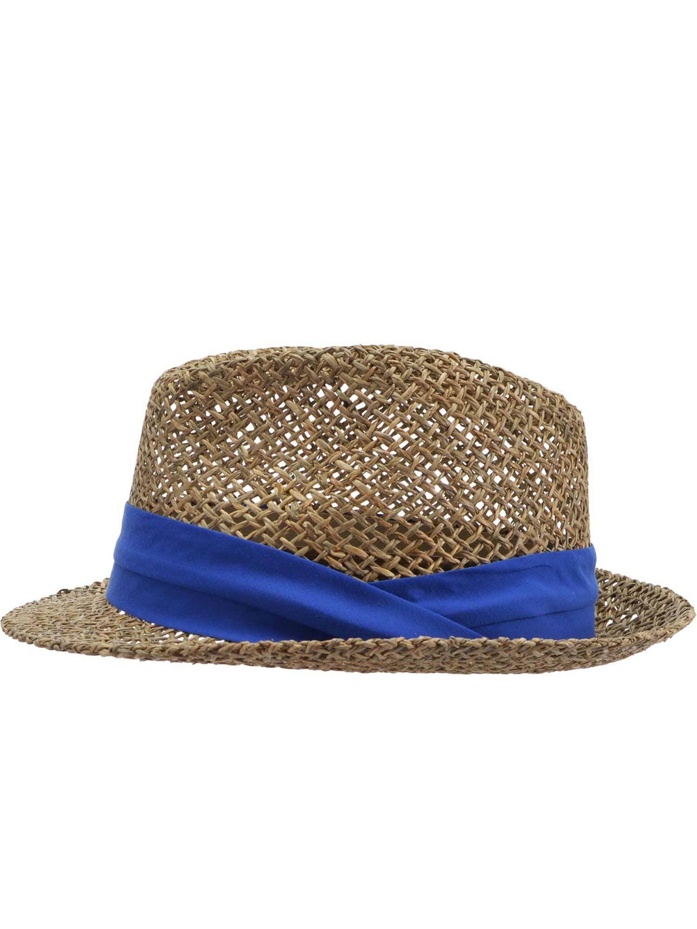 Seeberger Hat 'Hut' in Blue: front