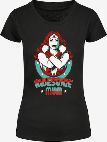 ABSOLUTE CULT T-Shirt 'Mother's Day - Awesome Mum' in Schwarz: predná strana
