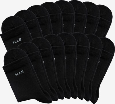 H.I.S Socken in hellgrau / schwarz, Produktansicht