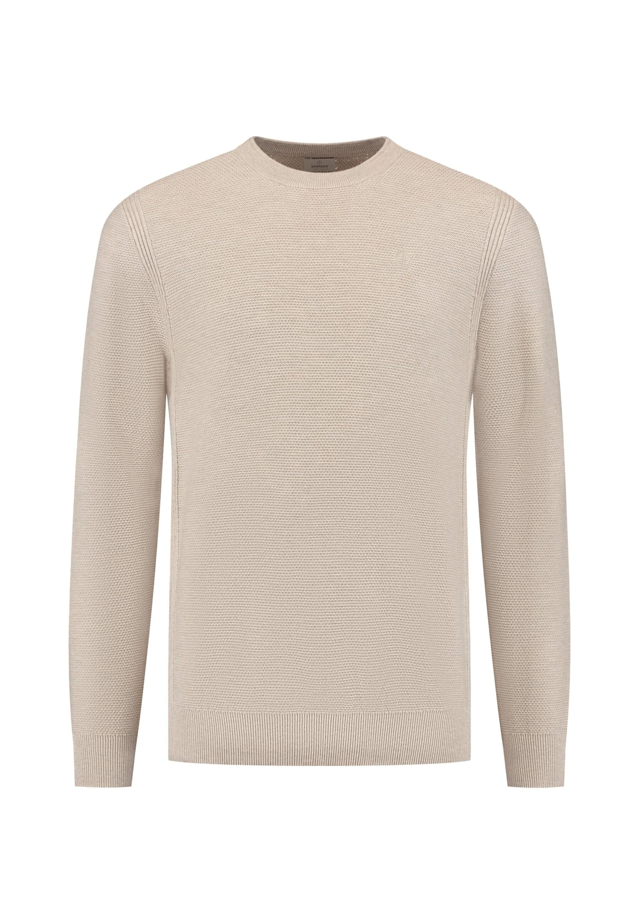 Dstrezzed Svetr 'The Mercury' – béžová: přední strana