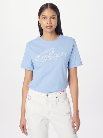 BOSS T-Shirt 'Esummer' in Blau: predná strana