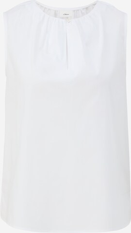 s.Oliver BLACK LABEL Blouse in White: front