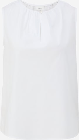 s.Oliver BLACK LABEL Blouse in White: front