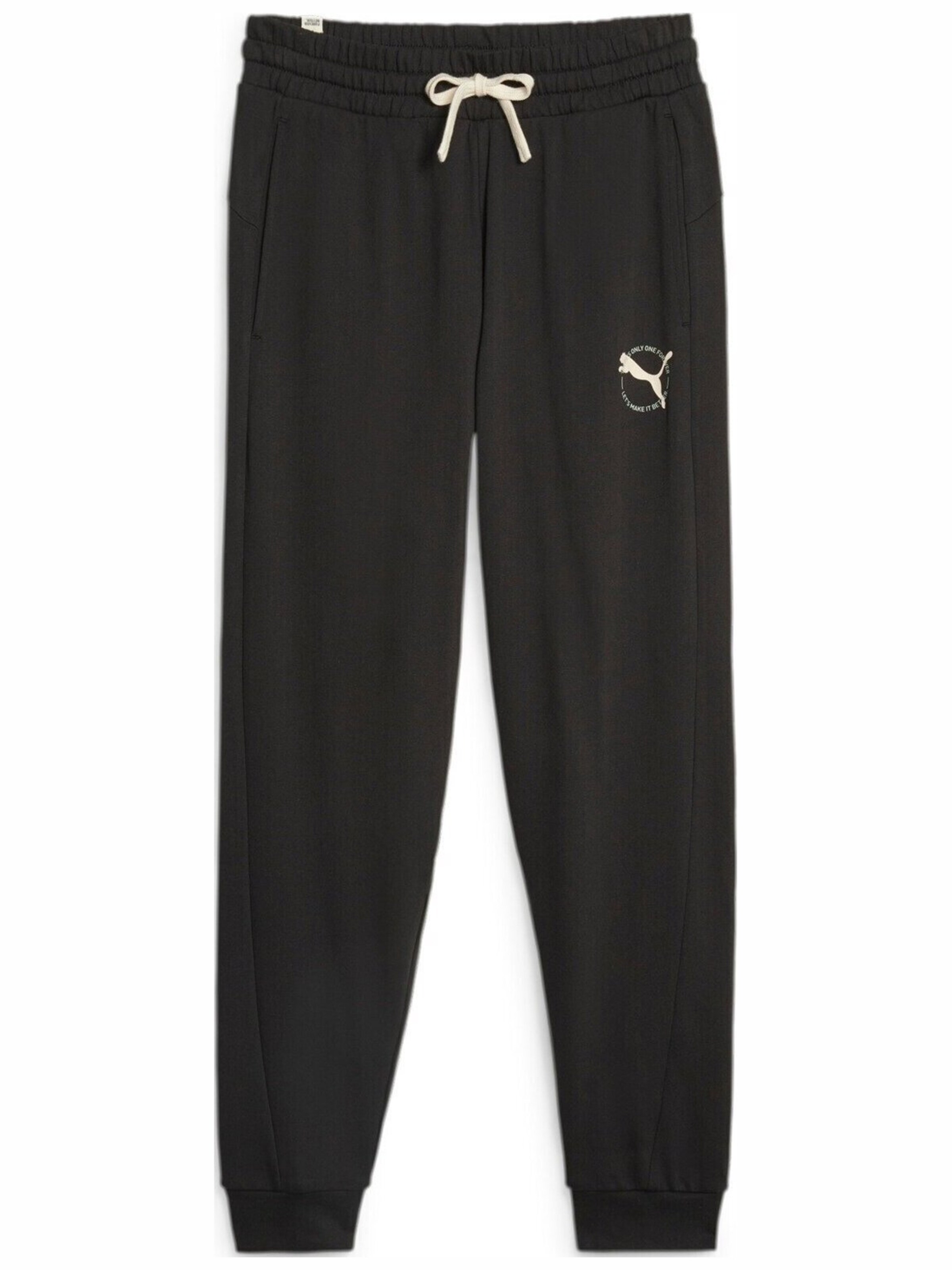 PUMA Sportbroek 'Puma Better Sportswear Sweat' in S in de kleur Zwart, Productweergave