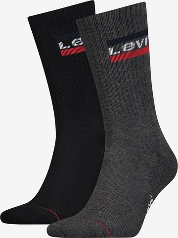 LEVI'S ® Socks in Grey: front