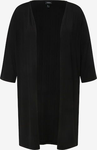 Ulla Popken Knit Cardigan in Black: front