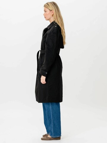 Manteau mi-saison ' Linea Trenchcoat ' TEESHOPPEN en noir