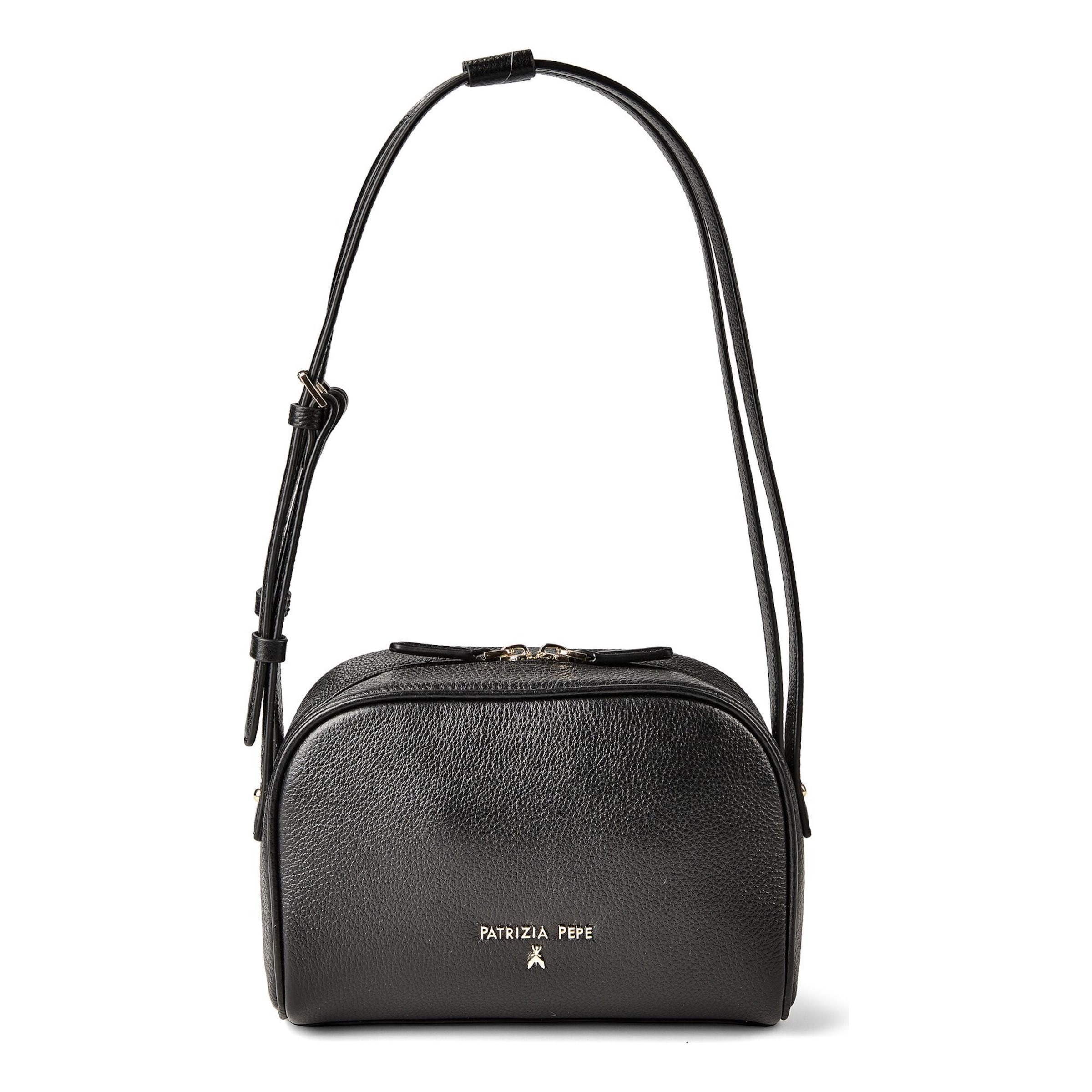Borsa a spalla di PATRIZIA PEPE in nero: frontale