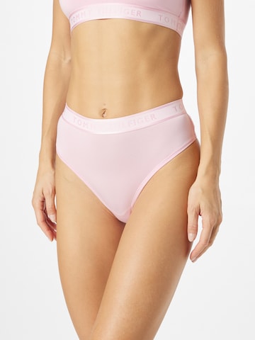 Tommy Hilfiger Underwear Thong in Pink: front