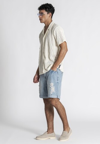 Coupe regular Chemise Gianni Kavanagh en beige