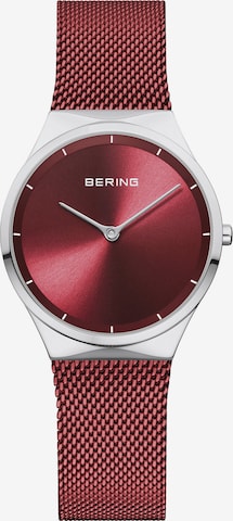 BERING Analog Watch in Red: front