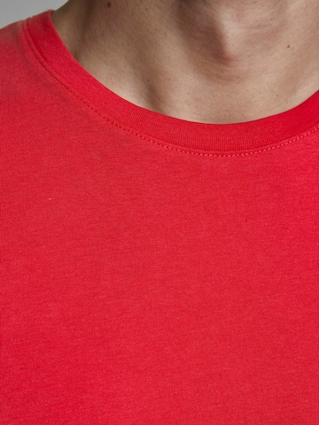 Coupe slim T-Shirt JACK & JONES en rouge
