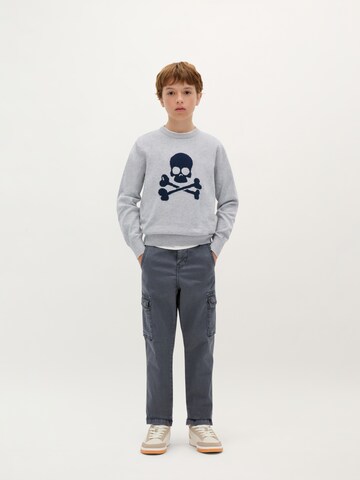 Scalpers Sweater ' ' in Grey: front