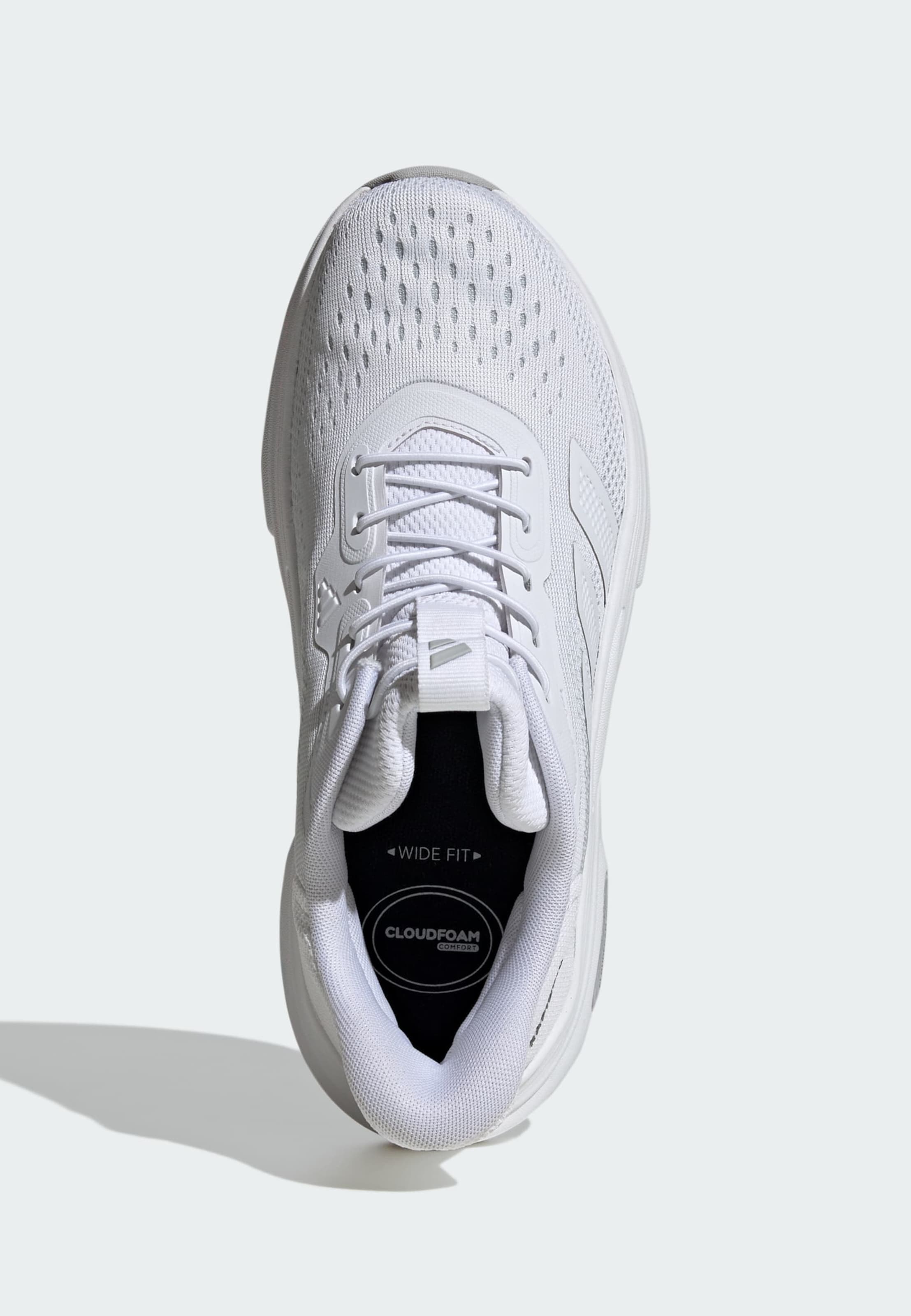 all white adidas cloud foam