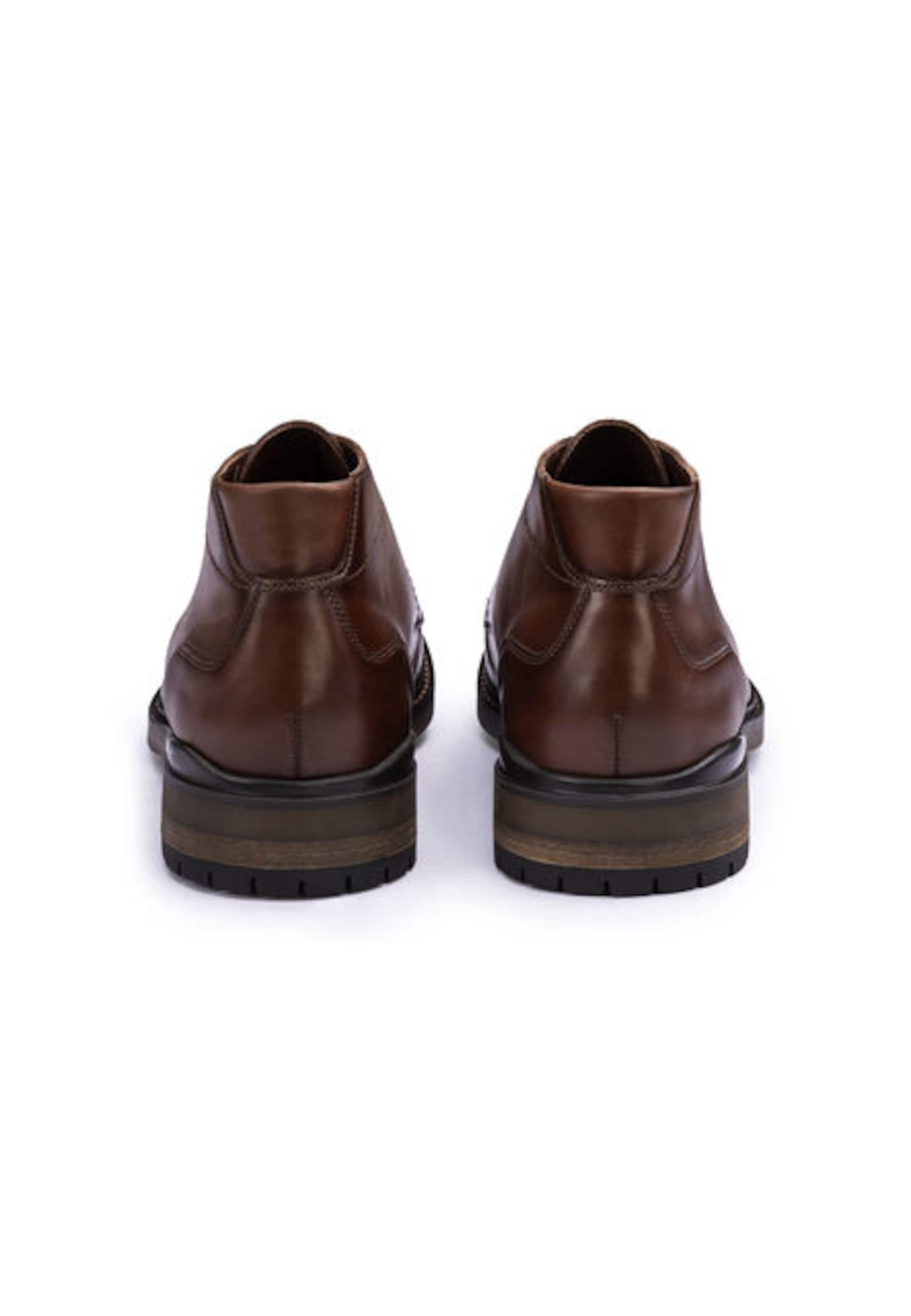 Bottes à lacets LLOYD en marron