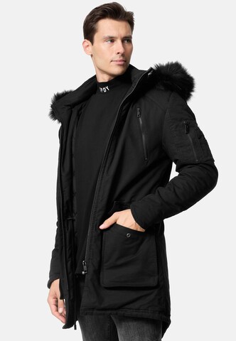 trueprodigy Between-Seasons Parka 'Harvey' in Black