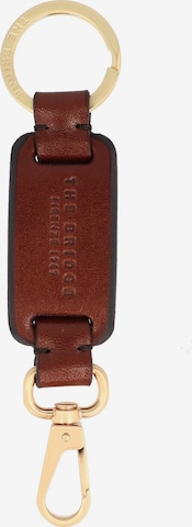 The Bridge Key Ring in Brown: front