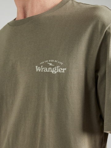 WRANGLER Póló - zöld