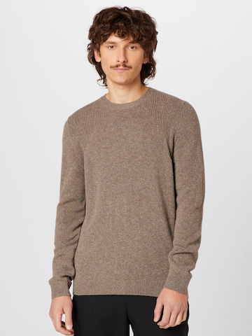BRAX Sweter 'RICK' w kolorze brązowy: przód