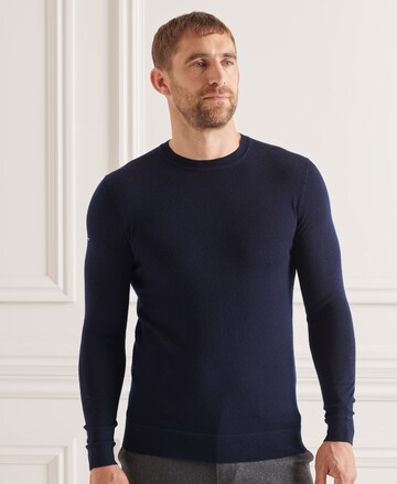 Superdry Pullover 'Studios' in Blau: predná strana