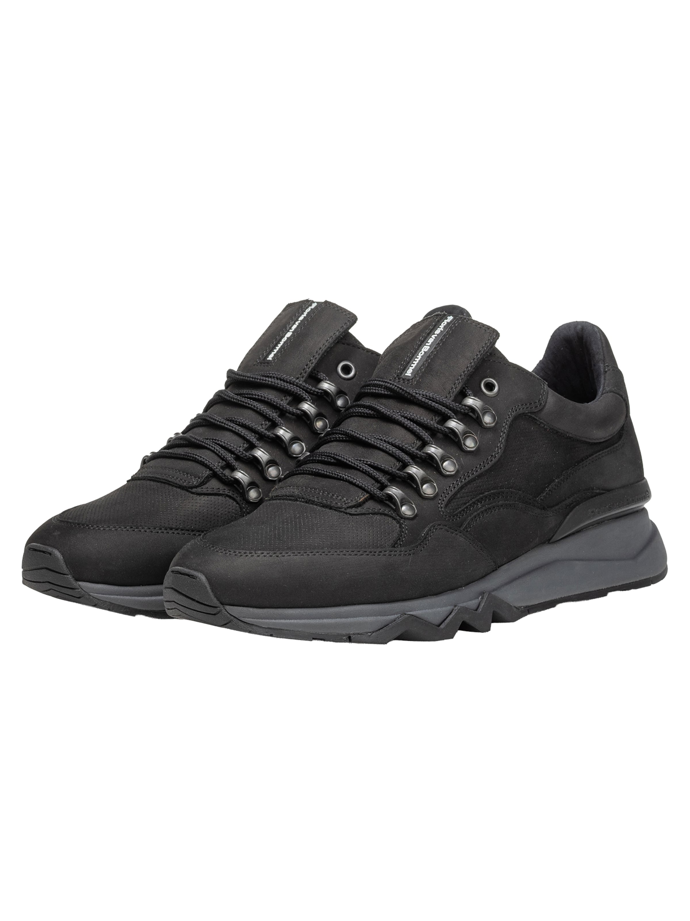 Sneaker bassa 'De Zager 01' di Floris van Bommel in nero