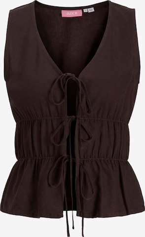 JJXX Blusentop 'JXALMIRA' in Braun: Vorderseite