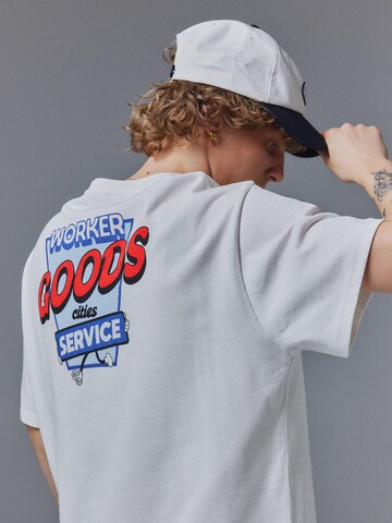 !Solid - Camiseta ' SDBrooks ' en blanco