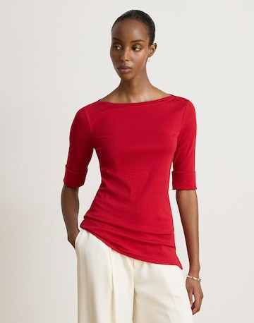 Lauren Ralph Lauren - Camiseta 'JUDY' en rojo: frente