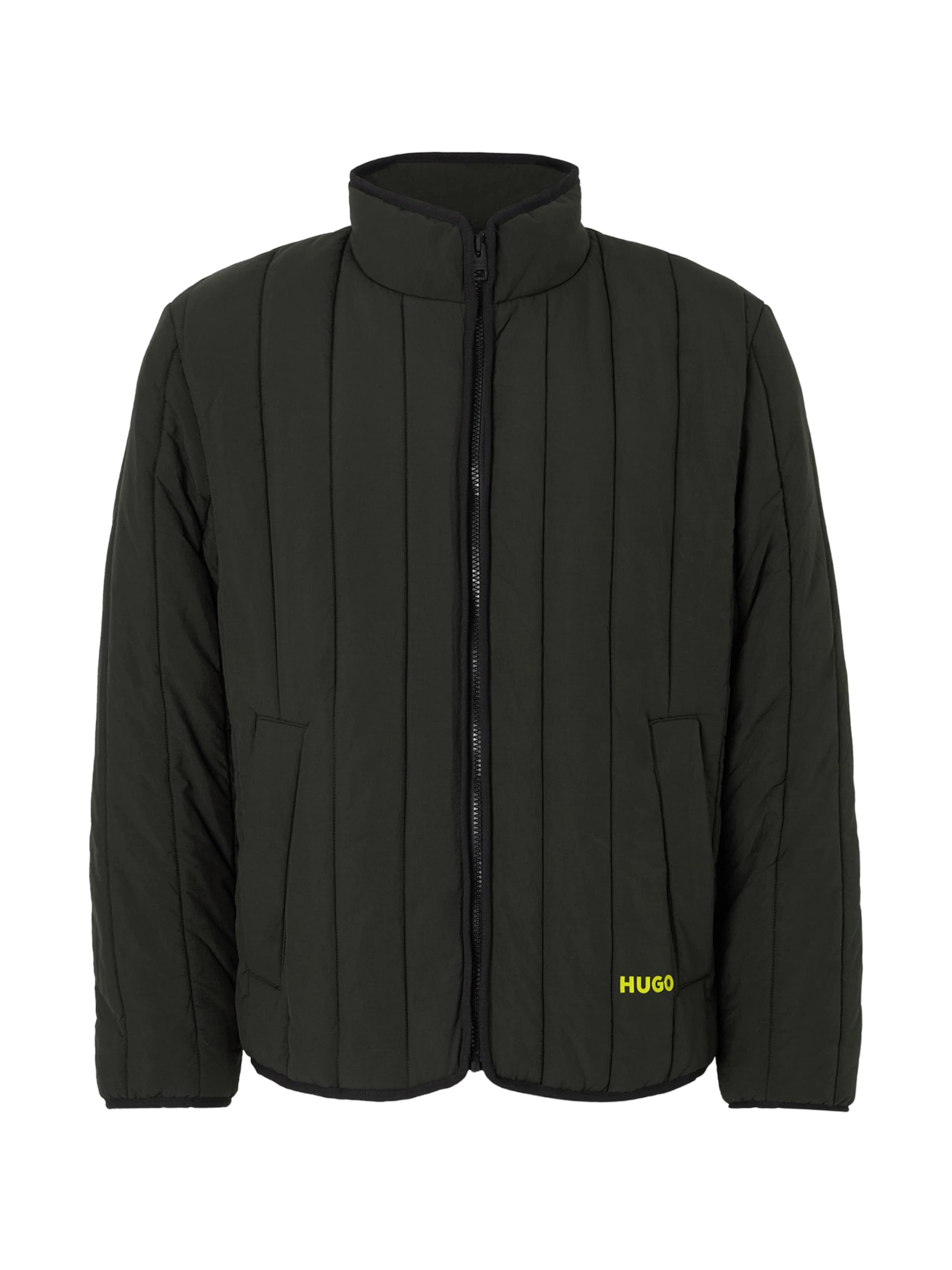 HUGO Демисезонная куртка 'Brenoto2611' в Черный: спереди