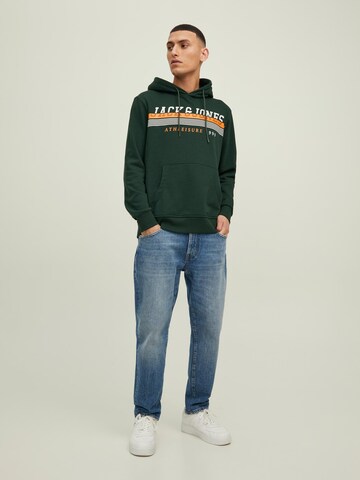 JACK & JONES Sweatshirt 'Ron' in Green