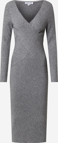 Abito in maglia 'Poppy' di EDITED in grigio: frontale