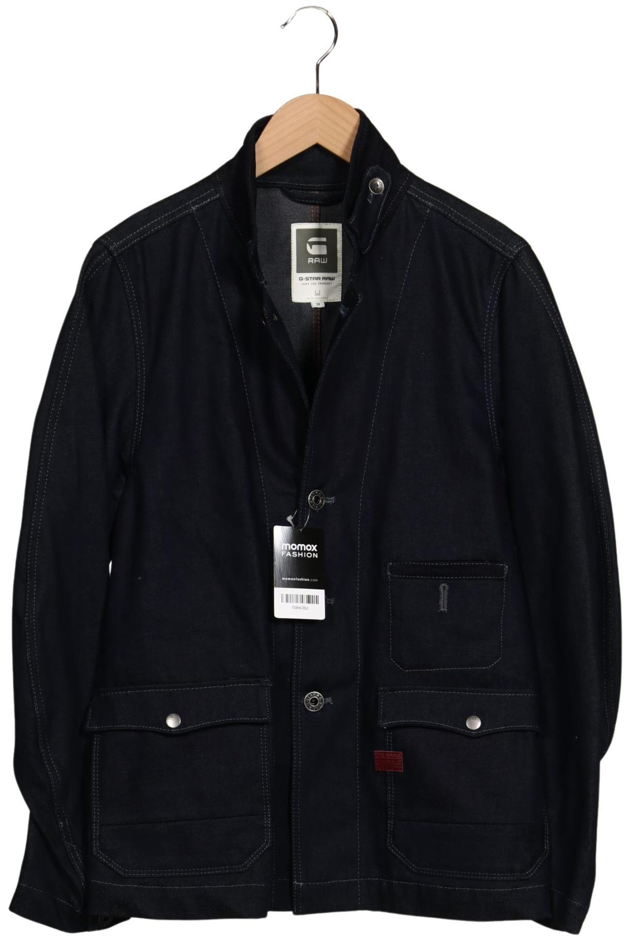 G-STAR Jacket & Coat in M in Blue: front