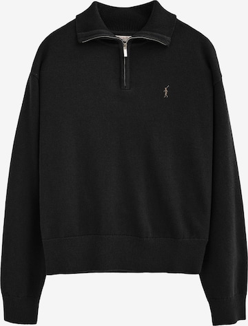 Polo Club Pullover ' RIGBY' in Schwarz: Vorderseite