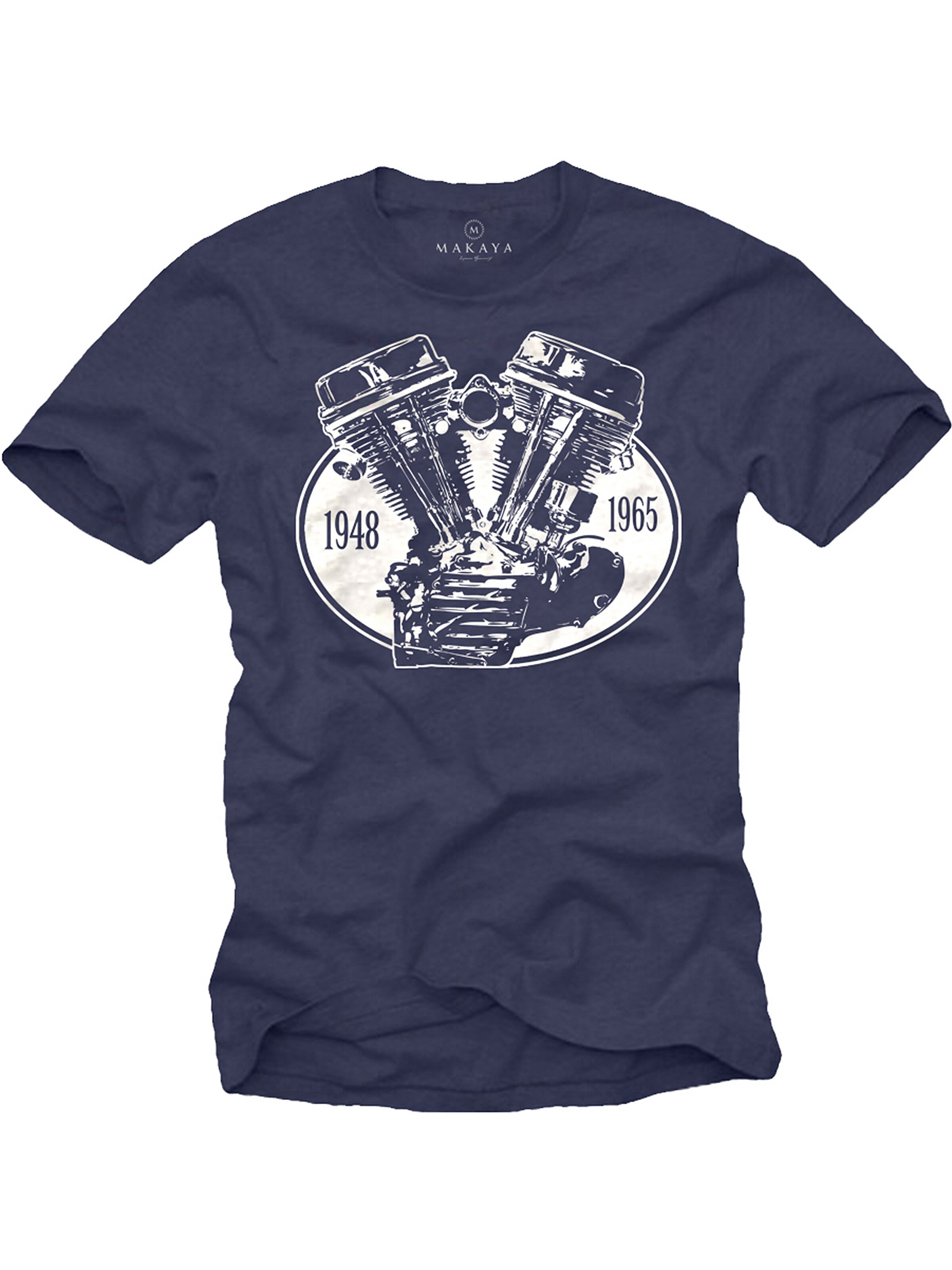 MAKAYA Shirt‌‌‌‌‌‌‌‌‌‌ in Blau: Vorderseite
