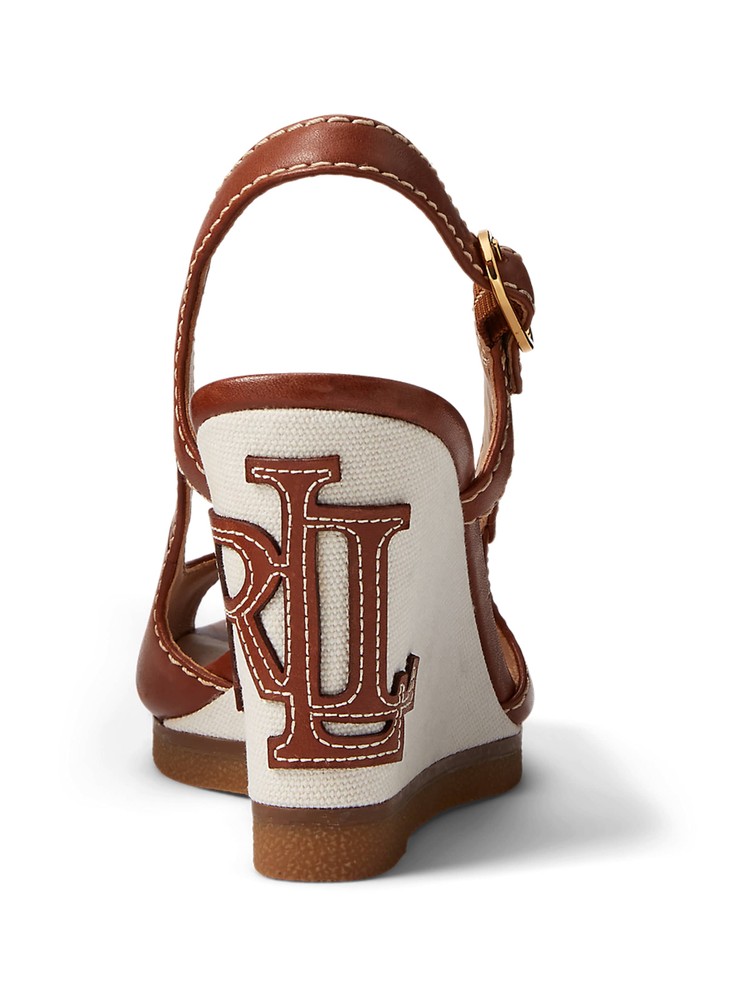 Lauren Ralph Lauren Sandaalit 'RONI' värissä ruskea